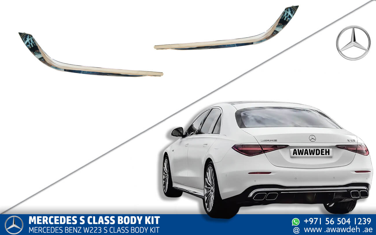 W223 chrome back side